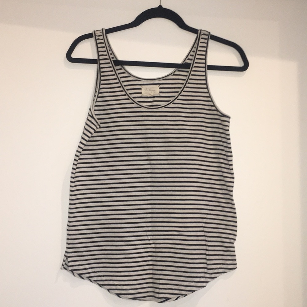 Loft Lou and Grey Striped Tank, Size S